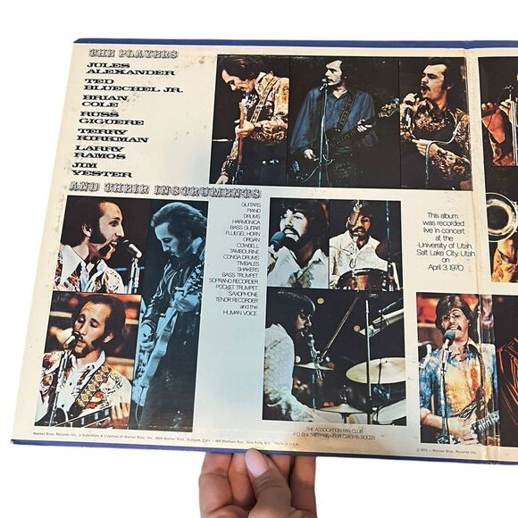 RARE THE ASSOCIATION “LIVE” 2 DISC VINYL RECORD LP 1970 ROCK POP ALBUM - Picture 3 of 7